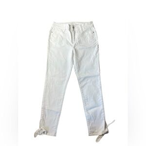 Y5- white skinny pants at John’s bay skinny leg 6